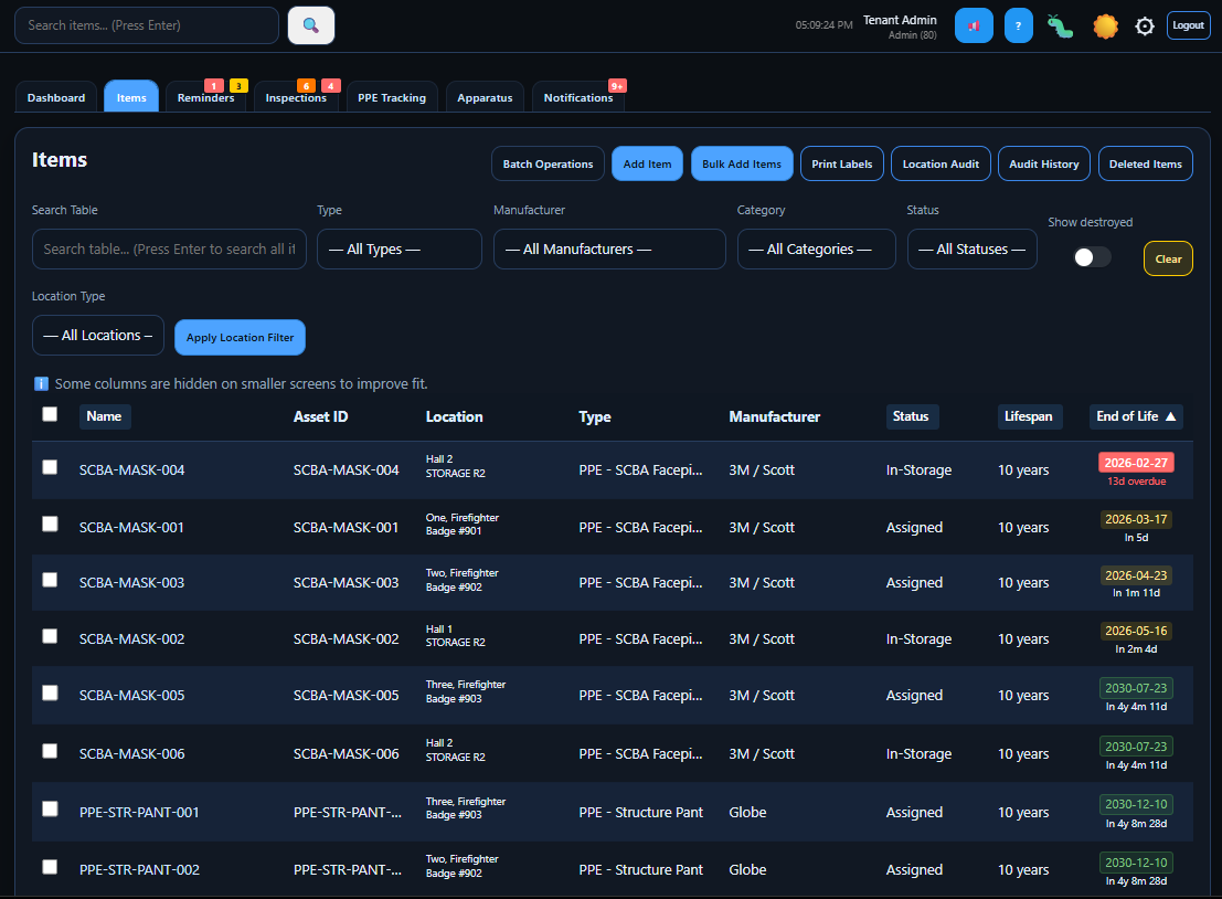 StationReady360 Application Screenshot