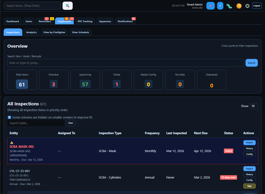 StationReady360 Application Screenshot